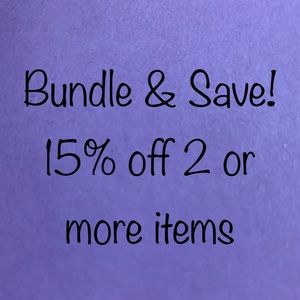15% off 2 or more items in my closet!